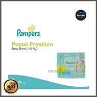 POPOK PAMPERS PREMIUM CARE BABY DIAPERS NEW BORN 0-5 KG 26PCS - PACK
