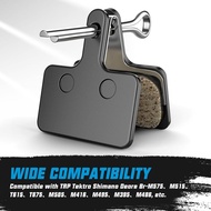 Bike Brake Pads, 4 Pairs Resin Semi-Metallic Bicycle Brake Pads, Brake Pad Fits for TRP Tektro Shima