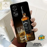 HP Oppo A78 4G Case - Oppo A78 4G casing - Drink case Motif - Cellphone protector - Oppo - Oppo A78 