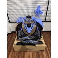 BODY COVER KIT LC135 V4-V7 | VN16 EXCITER RC T.BLUE | BLACK.T.BLUE