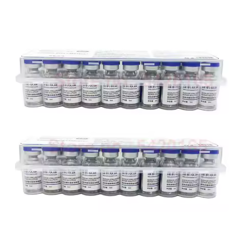 Effective GHK-CU Copper Peptide Lyophilized Powder For Anti-Aging Fade Fine Lines Improve Elasticity