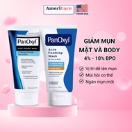【💯Hàng thật】Sữa rửa mặt giảm mụn Panoxyl Creamy Acne Wash 4% - Foaming Acne Wash 10% Benzoyl Peroxid