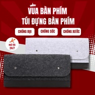Dust-proof, scratch-resistant mechanical keyboard bag, for 60-key, 87-key, 104-key layouts.