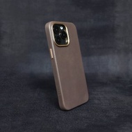 UNIC皮革磁吸手機殼iPhone15 Pro/ProMAX【質感灰/新色登場】