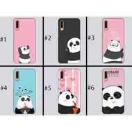 Cute Panda Bear Design Hard Phone Case for Huawei Nova 2 Lite/Y6 2018/Y7 Pro 2019/Y6 2019