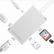 Type-C Hub USB-C 3.1 to HDMI Adapter 4K+USB 3.0+ - Type-c Hub+充電讀卡器4k hdmi鋁合金 - S1418