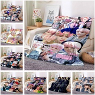 BTS BTS BTS Blanket Sofa Office Nap Blanket Soft Keep Warm Can Customize c6