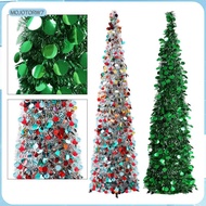 [mojotorw7] Large Foldable Glittering Christmas Trees, Plastic Christmas Trees Ornaments for Christm