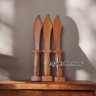 Silat Wooden Dagger Teak Wood Silat Training Dagger PSHT Kripen