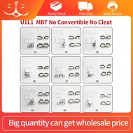 4Pcs/Pack Dental Molar Band With U1L1 Single Tube MBT 022 No-Convertible Buccal Tube Without Cleat