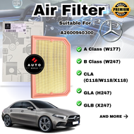 Air Filter Mercedes Benz A Class A220 A250 A35(W177) B Class B220 B250(W247) CLA250(W118) GLA250(H24