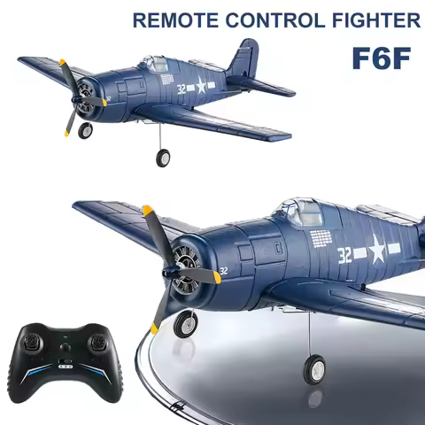 F6F Hellcat RC Fighter Airplane 2.4G Remote Control Jet Aircraft Brushless EPP Foam Fixed Wingspan M