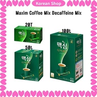 MAXIM Korean Coffee Mix Instant Coffee Decaffeine Mix