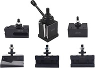 Bxa 250-222 Tool Post Set QC Wedge Type Quick Change Turning and Facing Holders for Lathe Swing 10"-