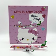 Eva Air A321-200 B-16217 Hello Kitty Airplane Model Premium Hard Box