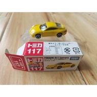 Tomica porsche 911 carrera yellow first Reality diecast Miniature