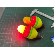 Fishing Float EVA WITH LED LIGHT Pelampung Pancing EVA LED