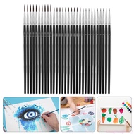 Bang 30 Pcs Set Tiny Detail Paint Brushes 0 00 000 Fine Brush Small Liner Tip Paint Brushes for Pain