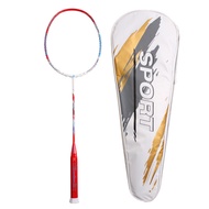 [Hot Sale Badminton Racket] Badminton Racket High Elastic 8u Ultra-Light Girls Dedicated Racket Full