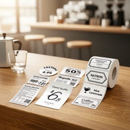 B1/B21/B21 Pro/B31/B3S ,,2 , 65   Pita Label B1/B21/B21Pro/B31/B3S, Pelekat Makanan & Kek, 2 Gulung,