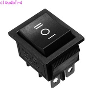 6 Pin 3 Position Boat On-Off-On Momentary Rocker Switch DPDT 16A 250V AC