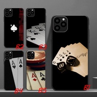 Soft Phone Case For iPhone 11 Pro Max 12 Pro Max 12 Mini 13 Pro Max Cover Gambler Poker