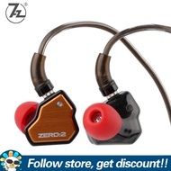 7Hz x Crinacle Zero 2 Earphone Updated 10mm Dynamic Driver IEM Audiophiles Powerful Bass Music Headp