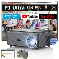Speciality 8k Portable Educational Projector  Full HD Fintex Max P1 Ultra 1000ANSI 1920p Auto Focus 
