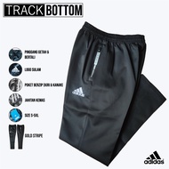Seluar Track Bottom Sport Tracksuit UNISEX Perempuan Lelaki Dewasa Tidak Panas Tahan Lasak Kain Teba
