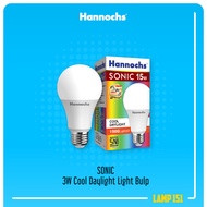 Hannochs SONIC 3W Cool Daylight E27 Light Bulb