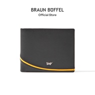 Braun Buffel Viktor-C Men's Centre Flap Wallet With Coin Compartment