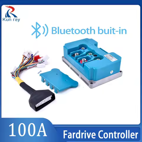 Kunray Fardriver Controller 72V 5000W KR5V Parts Motorcycle Accessories KR72V100A NS18 for E-bike Mo