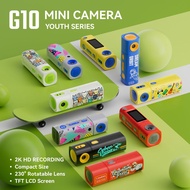FREE 32GB | G10 Mini Camera 2K HD 230° Rotatable Lens | 0.96" Screen Keychain Pocket Camera | Photo 