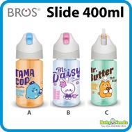 Bros Slide Water Bottle 400ml (1pc)