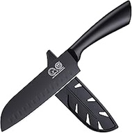 XYJ 7 Inch Japanese Santoku Knife Stainless Steel Kitchen Knife Meat Cleaver Vegetable Meat Cutting 