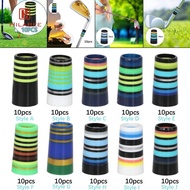 HILABEE 10 Pieces Golf Iron Ferrules End Caps .370 Replacement Golf Ferrules for Taper
