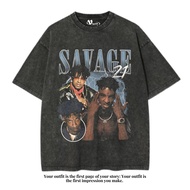 VEGA88 *21 savage rap* Oversized t-shirt | Oversized t-shirt | Washed T-SHIRT | Washing | Vintage te