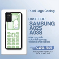 Samsung a02s Case Latest/a03s, aesthetic motif, hardcase, softcase, premium glossy casing hp