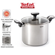 Tefal Emotion Range Non-Stick Stainless Steel Frypan Stockpot Wok Pan Saucepan 16cm/22cm/24cm/28cm