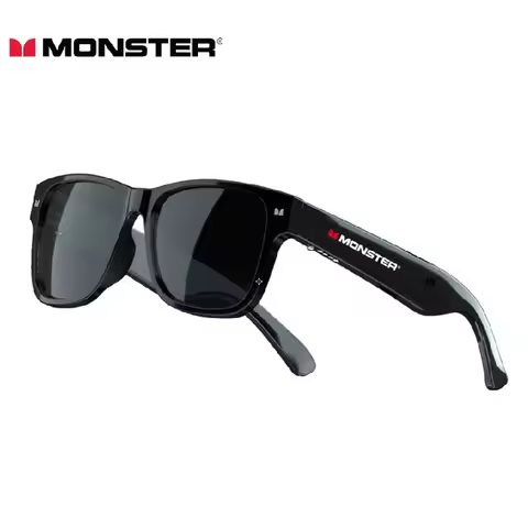 Monster Glasses S01 Headset Wireless Bluetooth 5.0 Sunglasses Outdoor Sport earphone Calling Music E