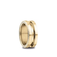 Bering Arctic Symphony Polished Gold Women's Ring  (525-27-X3)