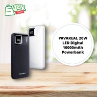 PAVAREAL G11 PD 20W + QC3.0 Super Fast Charging Powerbank | 10000 mAh Battery | LED Digital Display