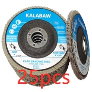 Kalabaw Flap Sanding Disc 4" inches Flap Disc Grit #60 #80 #100 #120 #240