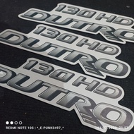 HINO 130 HD DUTRO STICKER HINO 115 SD DUTRO/HINO 136 HDL car sticker