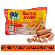 So Nice Sosis Ayam 375gr / sosis ayam so nice / so nice frozen food