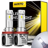 AUXITO M3 60W 12000LM H4 H11สว่างมาก H7ไฟหน้า Led Lampu Depan Mobil 6500K 9005 9006 Hb4 Hb3ไฟหน้า Led T หลอดไฟสีขาว