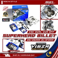 Super Head Billet CNC NLK Performance Y16ZR 21/24MM 22/25MM Oval VVA Off CNC Porting Y16 Use Cam LC1