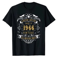 Summer men Hot selling tshirt 56 Years Old 56th Birthday Made Born In 1966 Men Idea T-Shirt Family M