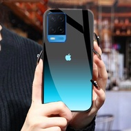 HP GK370 (OPPO A54) OPPO A54 Glass Softcase - OPPO A54 Case - Casing OPPO A54hp - Latest A54 Phone C