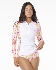 RIPCURL เสื้อว่ายน้ำ กันUV 16QWRV COPACABANA L/S UPF W24